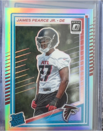 2025 Donruss Optic #240 James Pearce Jr. — front