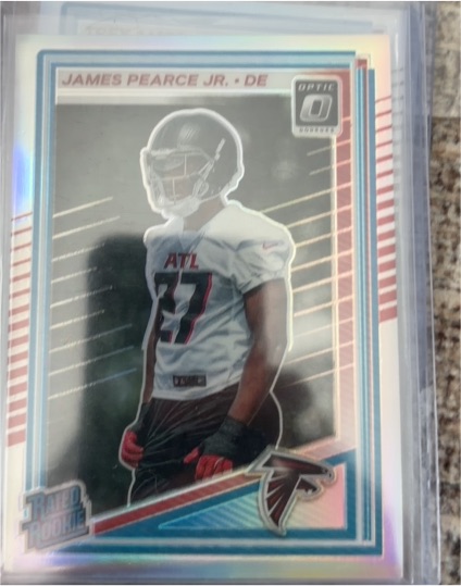 2025 Panini Donruss Optic #240 James Pearce Jr. — front