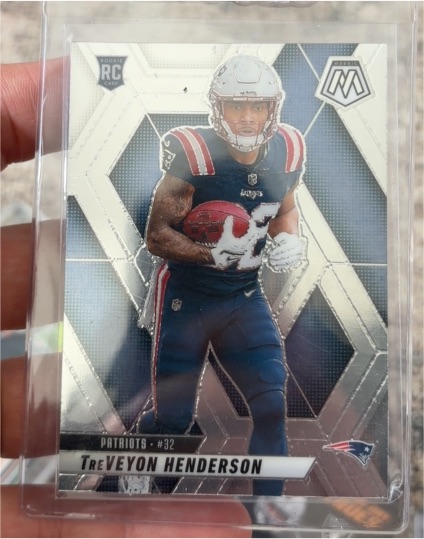 2025 Panini Mosaic #325 TreVeyon Henderson — front