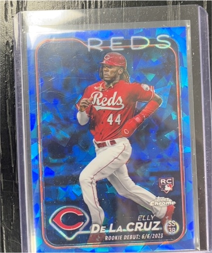 2023 Topps Chrome #92 Elly De La Cruz — front