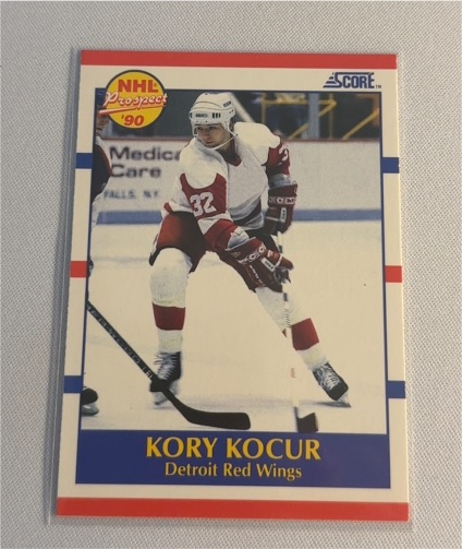 1990-91 Score #384 Kory Kocur — front