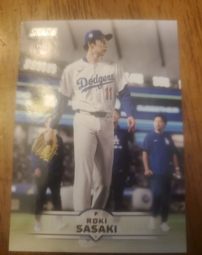 2025 Topps Stadium Club #187 Roki Sasaki — front