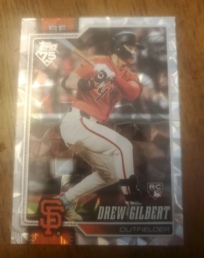 2026 Topps Series 1 #155 Drew Gilbert — front