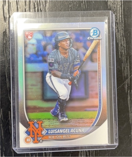 2025 Bowman Chrome #32 Luisangel Acuna — front