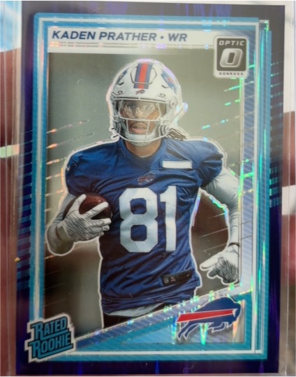 2025 Panini Donruss Optic #291 Kaden Prather — front