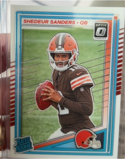 2025 Donruss Optic #203 Shedeur Sanders — front