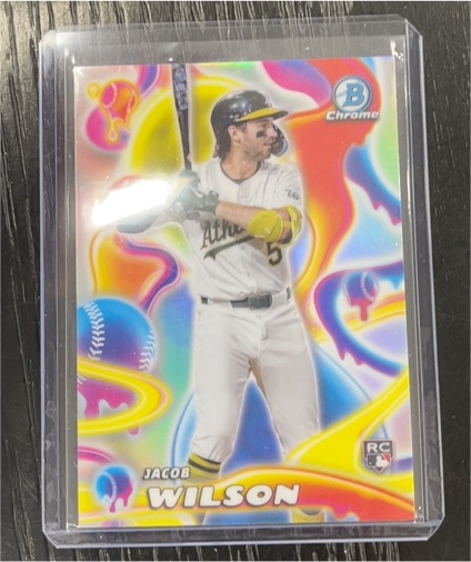 2025 Bowman Chrome #MM-7 Jacob Wilson Melt Mashers — front