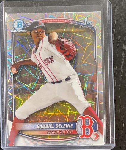2025 Bowman Chrome #BCP-235 Sadbiel Delzine — front