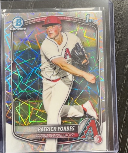 2025 Bowman Draft Chrome #BDC-89 Patrick Forbes — front