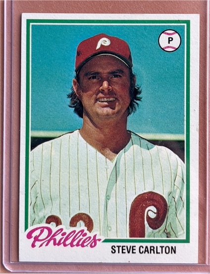 1978 Topps #540 Steve Carlton — front