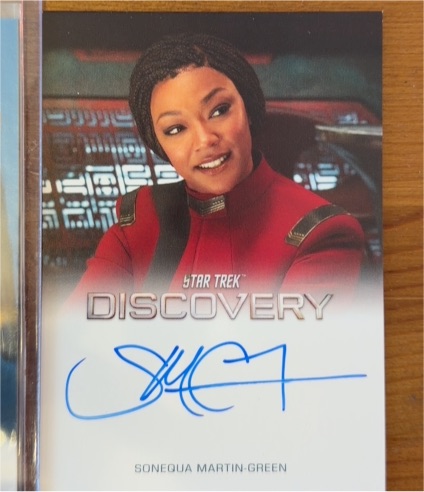 2023 Rittenhouse Star Trek Discovery Season 4 Sonequa Martin-Green Autograph — front