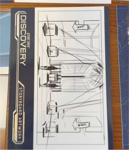 2023 Star Trek Discovery Season 4 Storyboard Artwork SB46 The Examples — front