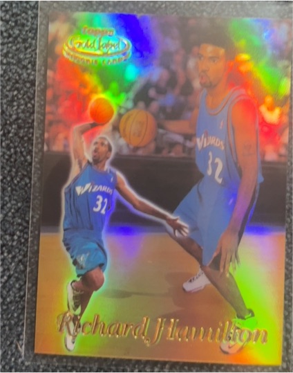 1999-00 Topps Gold Label #92 Richard Hamilton Rookie RC — front