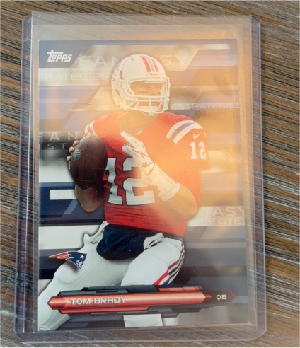 2014 Topps Fantasy Strategies #FFS-TB Tom Brady — front