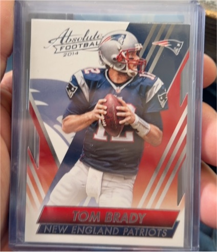 2014 Panini Absolute Football #44 Tom Brady — front
