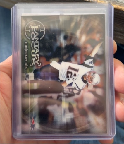 2014 Topps Fantasy Focus #FF-TB Tom Brady — front
