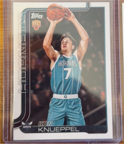2025-26 Topps #204 Kon Knueppel — front
