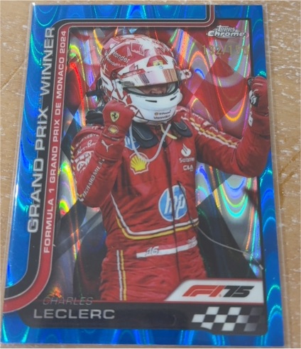 2025 Topps Chrome Formula 1 #111 Charles Leclerc — front