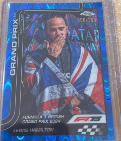 2025 Topps Chrome Formula 1 #133 Lewis Hamilton — front