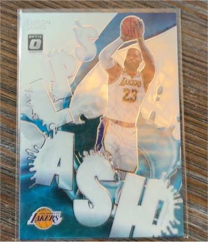 2020-21 Panini Donruss Optic #13 LeBron James Splash — front