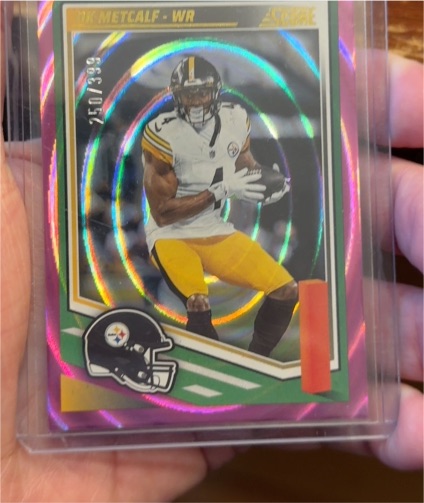 2025 Panini Score #264 DK Metcalf — front