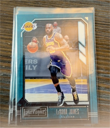 2020-21 Panini Chronicles Playbook #178 LeBron James — front