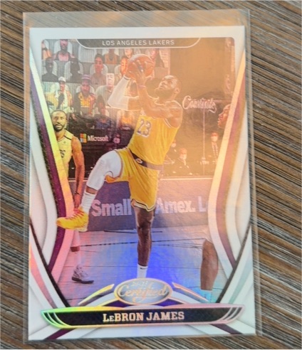 2020-21 Panini Certified #55 LeBron James — front