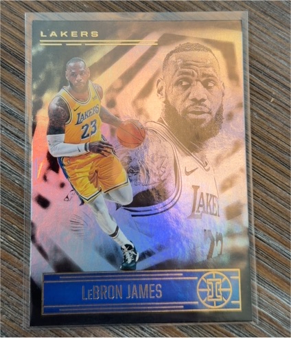 2020-21 Panini Illusions #101 LeBron James — front
