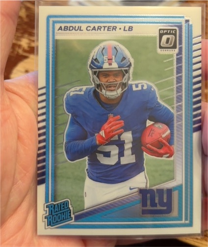 2025 Donruss Optic #300 Abdul Carter — front