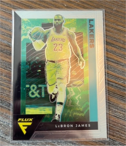 2020-21 Panini Flux #79 LeBron James — front