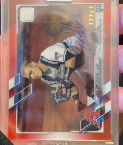 2021 Topps Clearly Authentic #27 Triston McKenzie — front