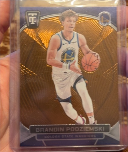 2024-25 Panini Totally Certified #116 Brandin Podziemski — front
