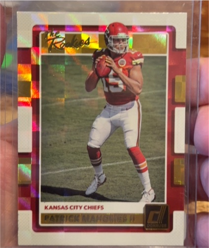 2017 Panini Donruss The Rookies #7 Patrick Mahomes II — front