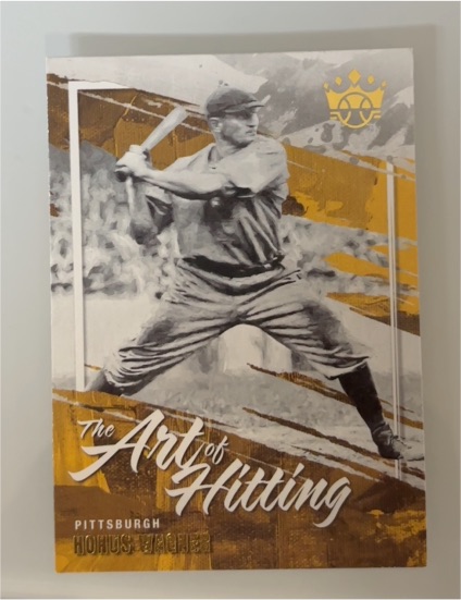 2022 Panini Diamond Kings #AH-9 Honus Wagner The Art of Hitting — front