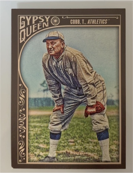 2015 Topps Gypsy Queen #17 Ty Cobb Philadelphia Athletics — front