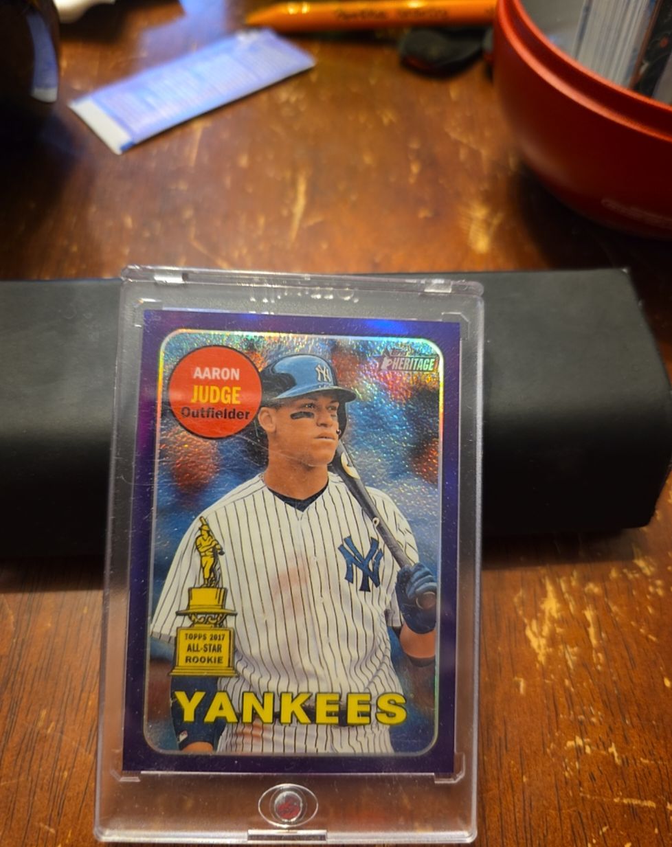 2018 Topps Heritage #THC-25 Aaron Judge — front