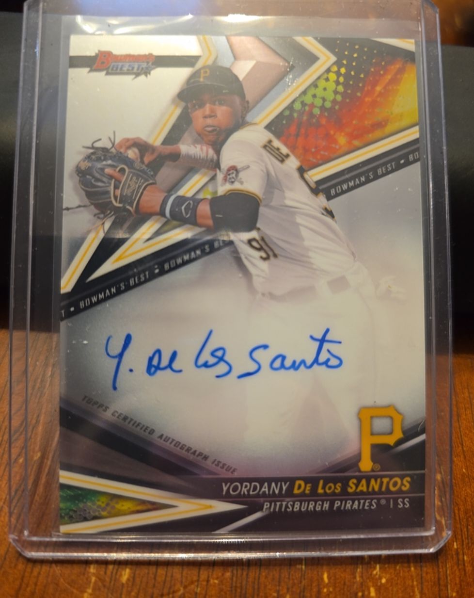 2022 Bowman's Best #B22-YD Yordany De Los Santos — front