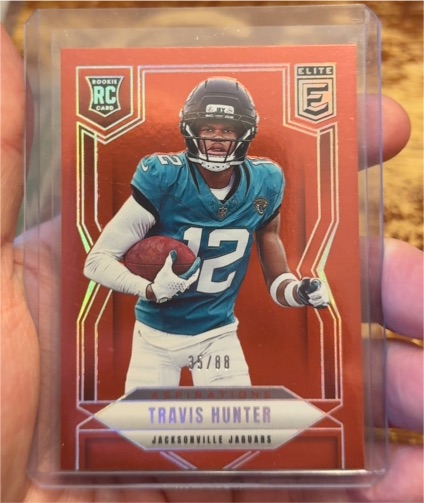 2025 Panini Donruss Elite #114 Travis Hunter — front