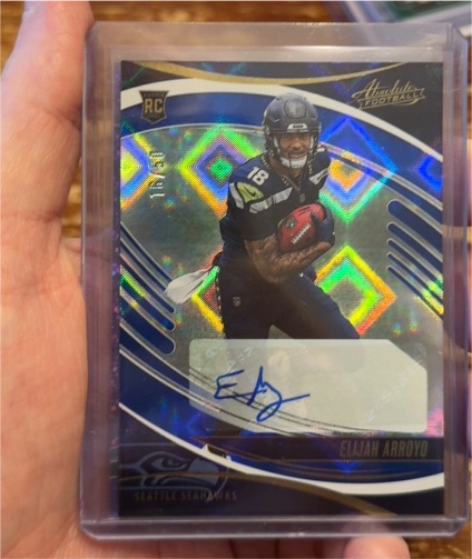 2025 Panini Absolute #123 Elijah Arroyo — front