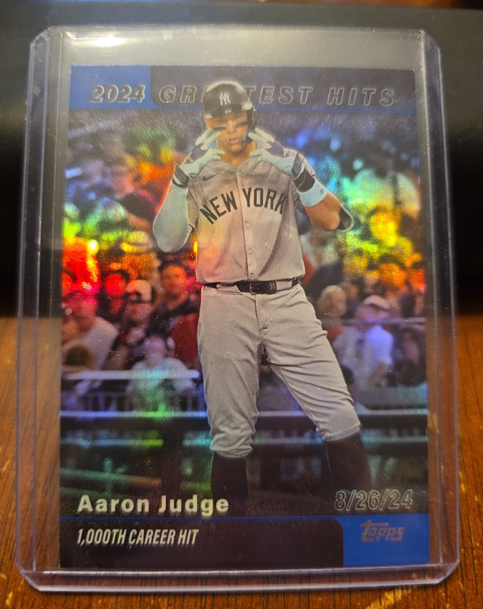 2025 Topps Series 1 - 2024 Greatest Hits #GH-16 Aaron Judge — front