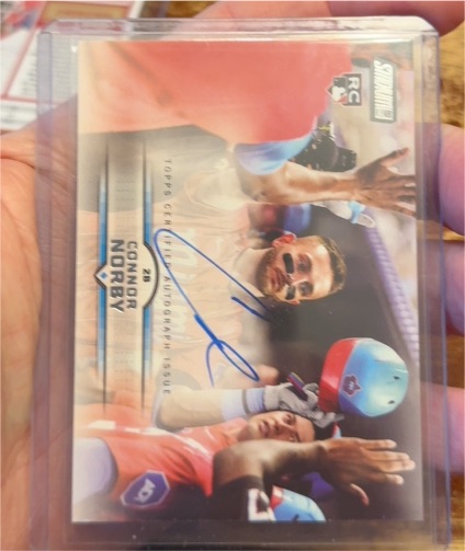 2025 Topps Stadium Club #SCBA-CN Connor Norby — front