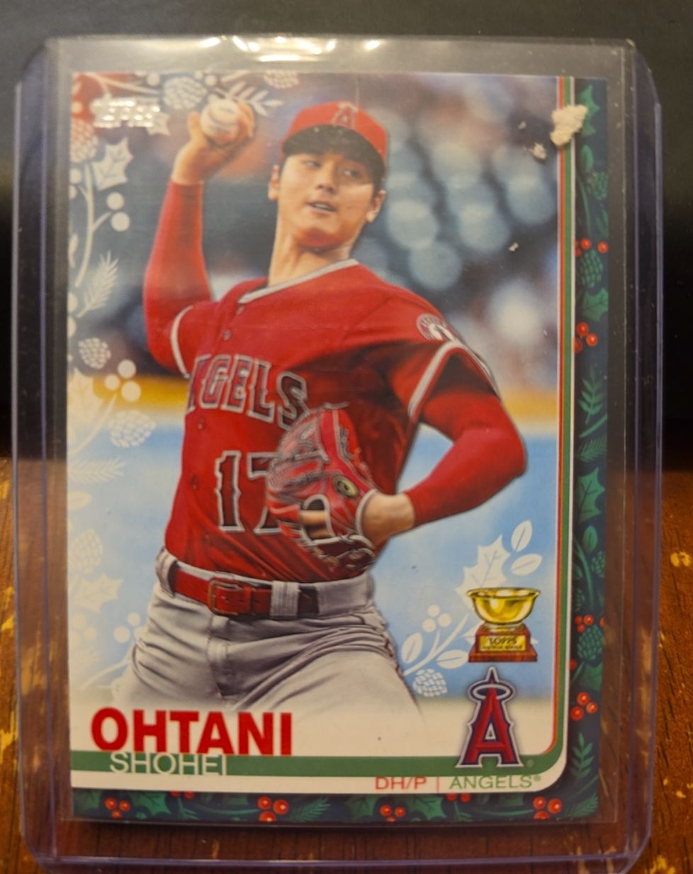 2019 Topps Holiday #HW33 Shohei Ohtani — front