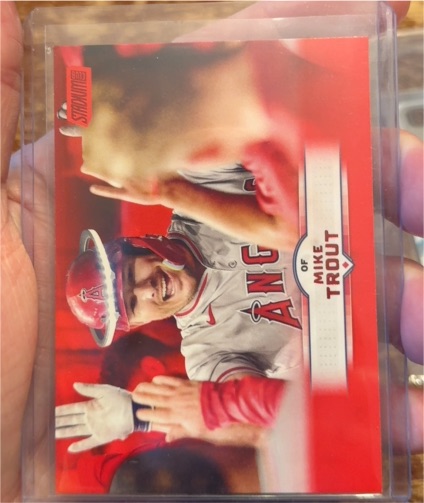2025 Topps Stadium Club #32 Mike Trout — front