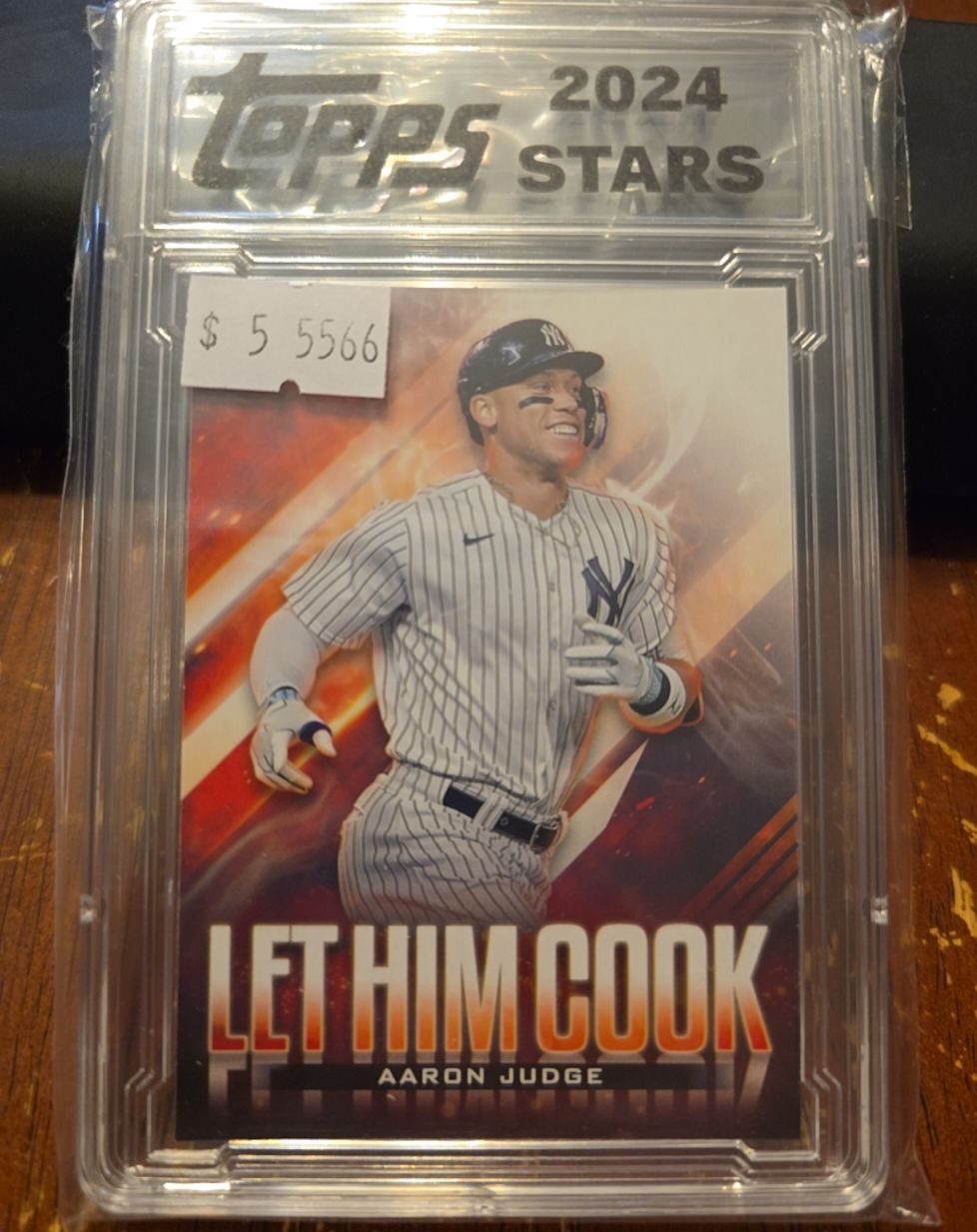 2024 Topps Update #LHC-8 Aaron Judge Let Him Cook — front