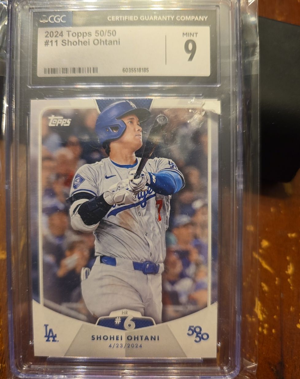 2024 Topps 50/50 #11 Shohei Ohtani — front