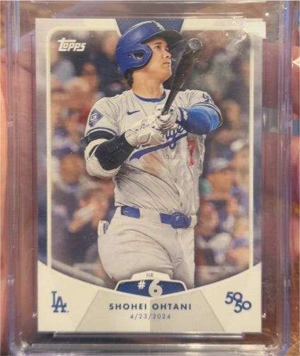 2024 Topps 50/50 #11 Shohei Ohtani — front