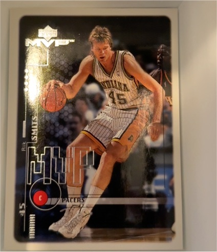 1999-00 Upper Deck MVP #61 Rik Smits — front