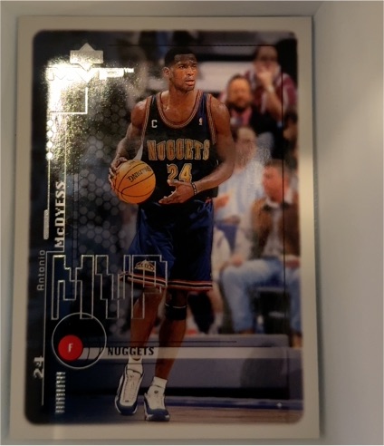 1999-00 Upper Deck MVP #37 Antonio McDyess — front