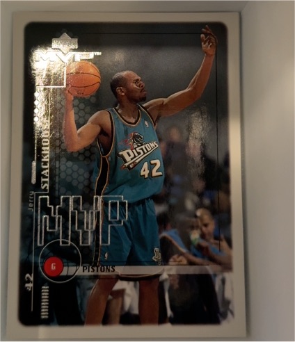 1999-00 Upper Deck MVP #46 Jerry Stackhouse — front