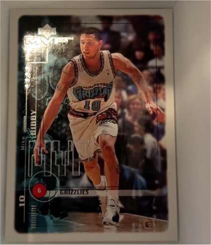 1999-00 Upper Deck MVP #168 Mike Bibby — front